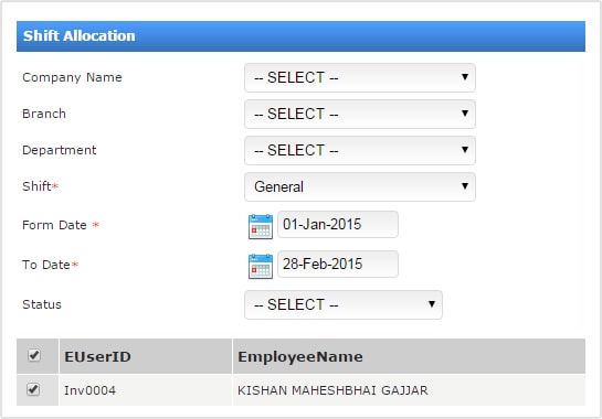 Attendance Management System