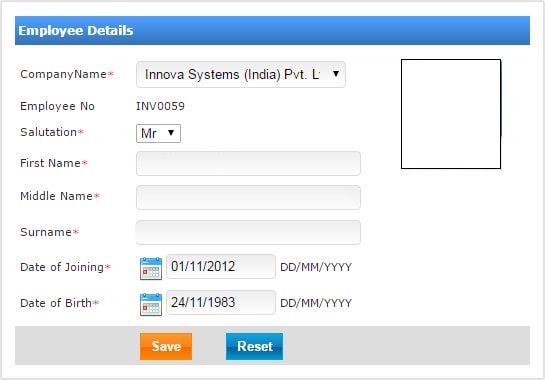 INSYSPAY Human Resouce Feature