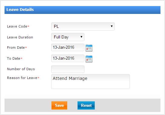 Leave Management Software In India